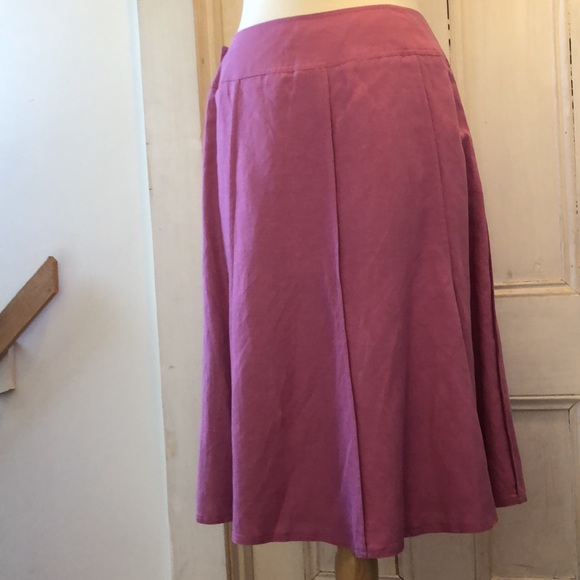 Linen blend skirt - Picture 10 of 10